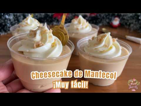 Mantecol-Käsekuchen im Becher: Das schnelle Dessert für die Feiertage | Elu Sweets