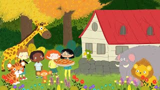 The Wise Man Built His House Upon The Rock (Kids Praise and Worship Song)