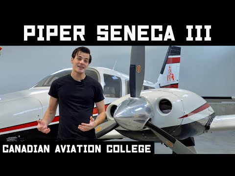 Piper Seneca III - Canadian Aviation College's Twin engine Aircraft