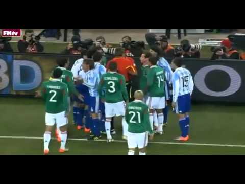 World Cup 2010 Most Shocking Moments 10 - Tevez Goal Replay