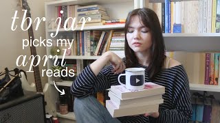 tbr prompt jar picks my april reads