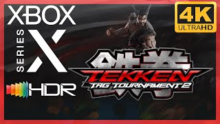 [4K/HDR] Tekken Tag Tournament 2 / Xbox Series X Gameplay