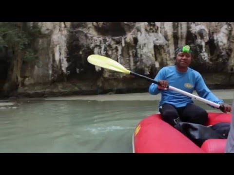 Fiona Solis Explore the Awesome Bat Cave of Panak Island Thailand