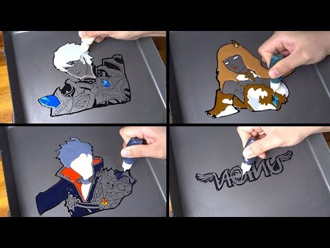 Mobile game Union(유니온) Pancake Art - Warrior, Wizard, Assassin, Main Logo