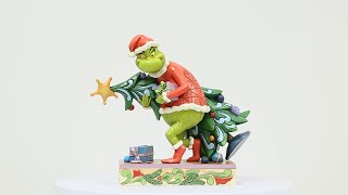 6017064 The Grinch Stealing a Tree Figurine