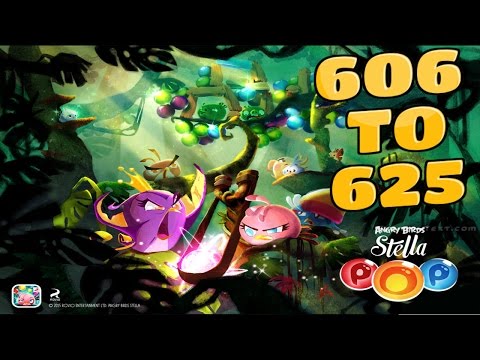 Angry Birds Stella Pop Levels {606 To 625} Walkthrough For Android & iOS