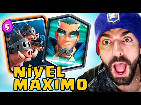 USEI O DECK MAIS FORTE DE PORCOS REAIS DO CLASH ROYALE!