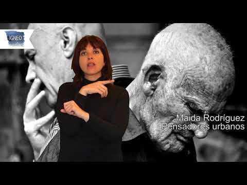 2. PENSADORES URBANOS. Adaptada a personas ciegas. Fotografía. Autora. Maida Rodríguez