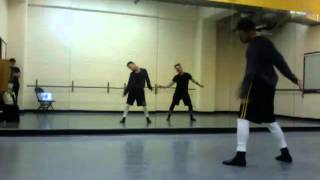 NINJA TWINS-MAN IN THE MIRROR BY MICHEAL JACKSON- REHERSAL