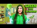 Using Only *Green* Things For 24 Hours Challenge 💚 * very emotional 😭* | SAMREEN ALI