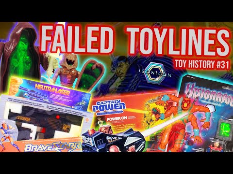 Failed Toylines - Photon, Captain Power, Bravestarr, Super Naturals, Visionaries! TOY HISTORY #31