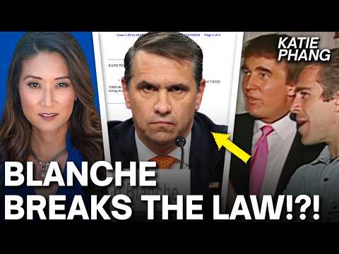 🚨AG Blanche Files SHOCKING Response in MY Epstein Lawsuit!!