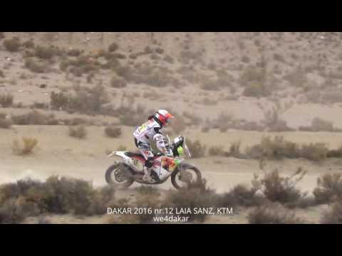 DAKAR 2016 nr.12 LAIA SANZ, KTM