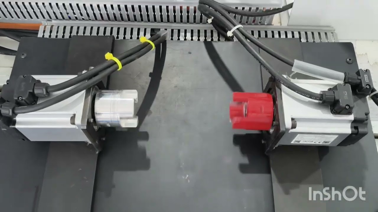 HCFA servo synchronisation using HCFA HMI and HCFA motion plc 