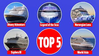 Top 5 BEST New Cruise Ships Should You Book in 2026?