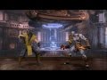 Mortal Kombat Scorpion Vs Kratos PS3 Gameplay