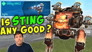 IS STING ANY GOOD? War Robots Mk2 Fun Test Gameplay WR