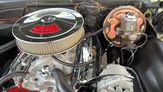 1967 Camaro RS Convertible Engine Compartment