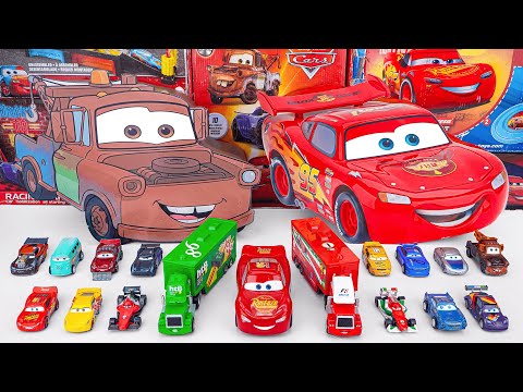 Disney Pixar Cars Unboxing Review | Lightning Mcqueen, Tow Mater, Doc Hudson, Sally Carrera, Cruz