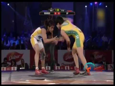 Pro Wrestling League 2015: Sakshi Malik Vs Sarita -17th Dec| Mumbai Revanta- UP Warriors