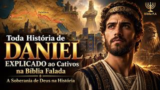 Toda História de DANIEL EXPLICADO ao Cativos na Bíblia Falada | A Soberania de Deus na História