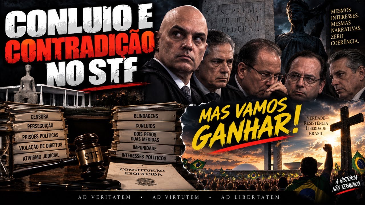 Conluio e contradição no STF, mas Xandão vai cair