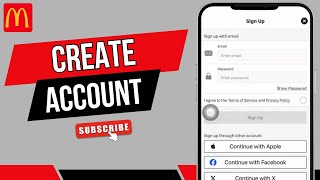 How to Create a McDonald’s Account