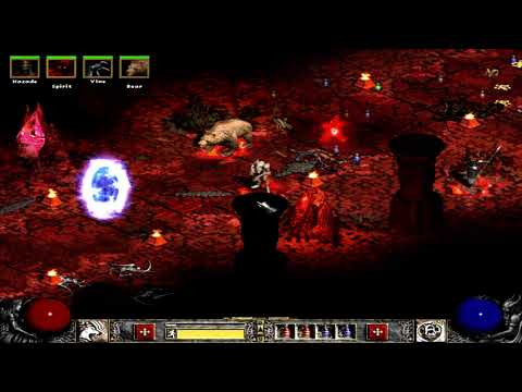 Diablo II  - Fury Werewolf Druid VS Minion of Destruction