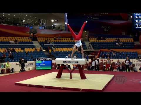 TOBA Andreas (GER) - 2018 Artistic Worlds, Doha (QAT) - Qualifications Pommel Horse