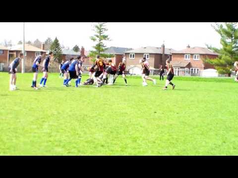 2017 EAGLES RUGBY EXHIBITION | Bressani vs Huron | HD