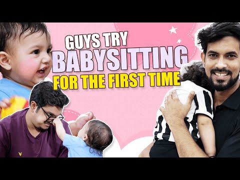 Guys Try Babysitting | Ok Tested