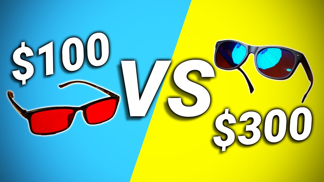 Pilestone VS Enchroma Colorblind Glasses - YouTube