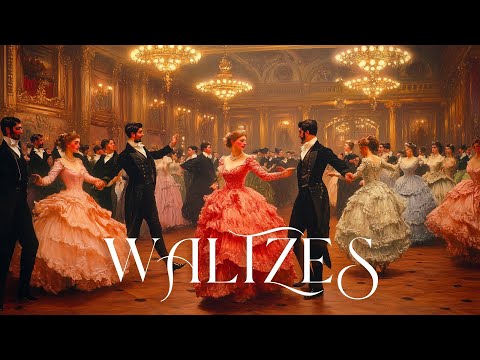the last waltz of the evening in 1870 - the most beautiful waltz music | waltz of love 💃