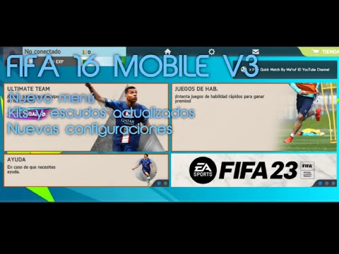 FIFA MOBILE 16 V3 | kits y escudos actualizados |