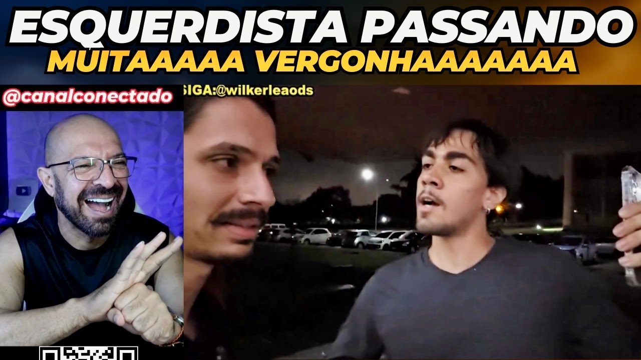 Esquerdista não pode ver uma vergonha que já quer passar.