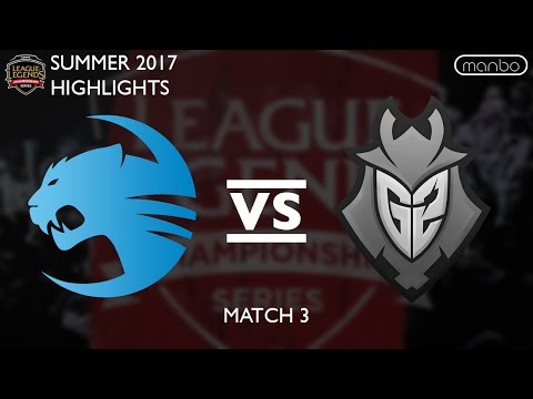 ROC vs G2 Game 1 Highlights EU LCS Summer 2017 ROCCAT vs G2 Esports LoL eSports