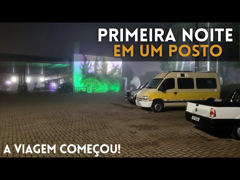 COMEÇOU a VIAGEM: primeiro dia na estrada a bordo do MOTORHOME