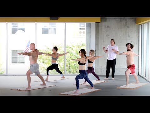 70 Minute Hot Yoga: Bikram & Power Hybrid Yoga with Gary Olson