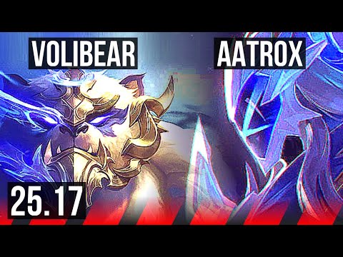 VOLIBEAR vs AATROX (TOP) | KR Diamond | 25.17