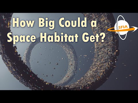 How Big Could a Space Habitat Get?