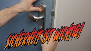 Mehr Sicherheit für die Wohnungstür / Haustür | HOPPE Edelstahl Schutzbeschlag | Lets do it