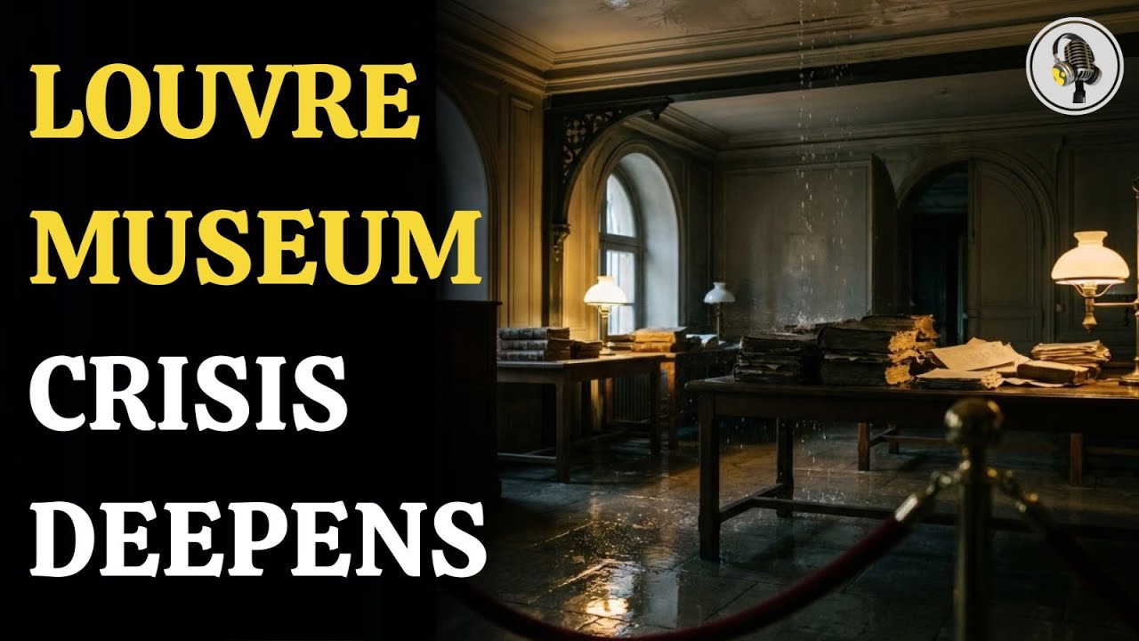 Louvre Leak Damages Rare Works, Raising Big Questions on Security | WION Podcast