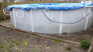 How to drain Above Ground Pool with garden hose only