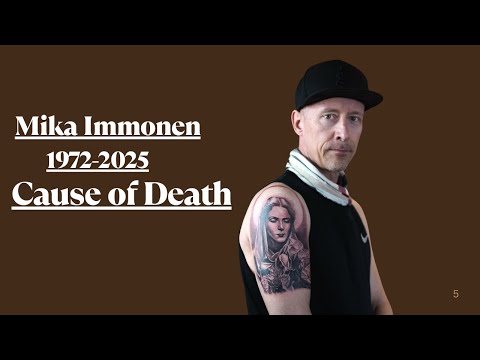 Mika Immonen Passed Away | Cause of Death