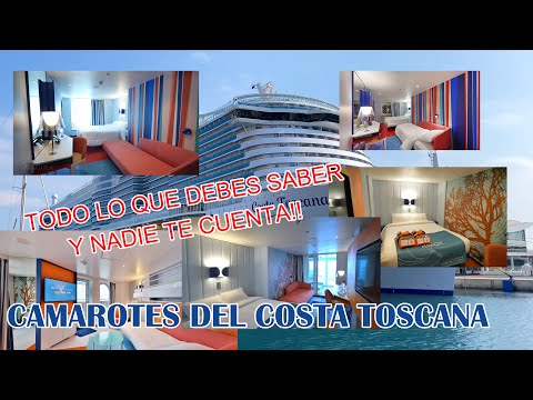 Costa Toscana cabins. Everything you need to know about the cabins that no one tells you.🚢