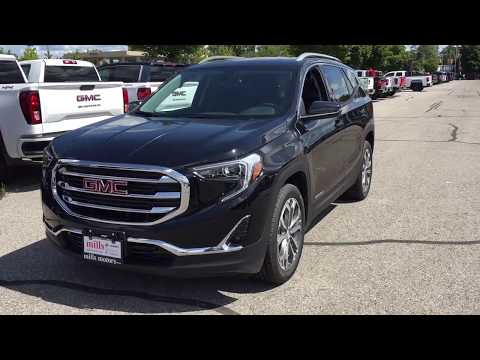 2020 GMC Terrain AWD SLT 2.0L Hands Free Hatch Heated Front Seats Black Oshawa ON Stock #200015