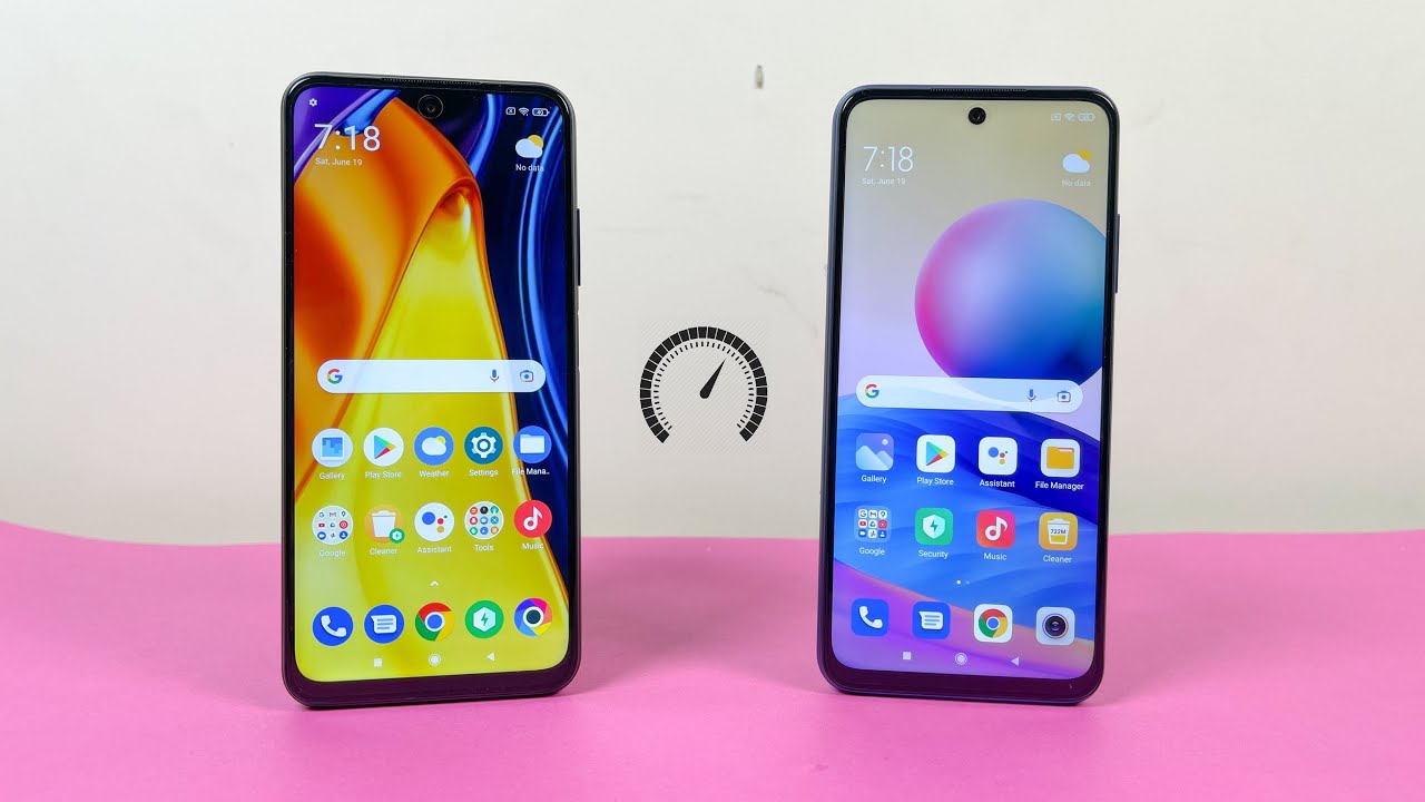 Poco M3 Pro 5G vs Redmi Note 10 5G (4GB) - Speed Test & Comparison! (Dimensity 700 Battle)!