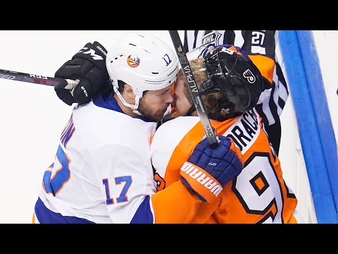 Game Four Between Islanders and Flyers Was Another Close Game