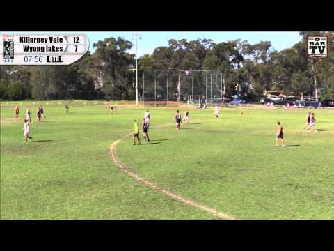 BDAFL1st Division Killarney v Wyong Lakes 1st Division 1st Quarter