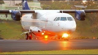 preview picture of video 'LIAT ATR 72-600 Take Off St. Lucia 1080p'
